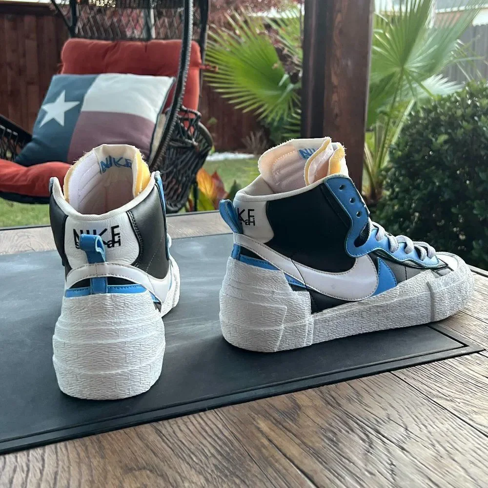 Sacai x Nike Blazer Mid 'Black Blue' (2019)